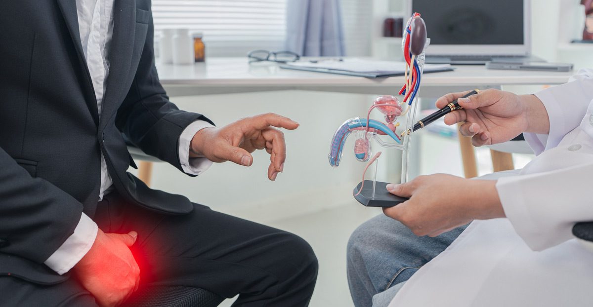 A-young-man-visiting-a-doctor-for-a-checkup