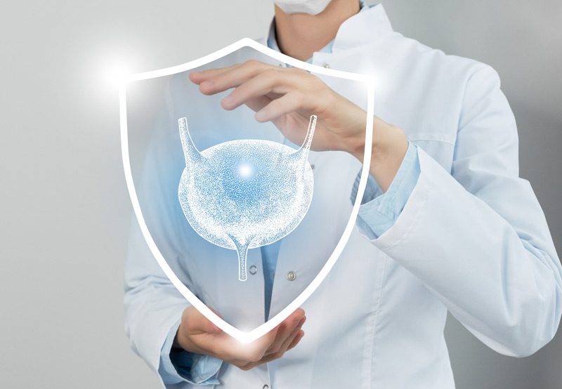 Doctor-holding-a-virtual-shield