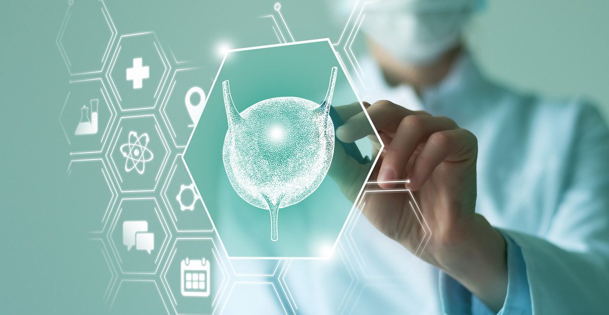 Female-doctor-holding-a-virtual-3D-bladder-model